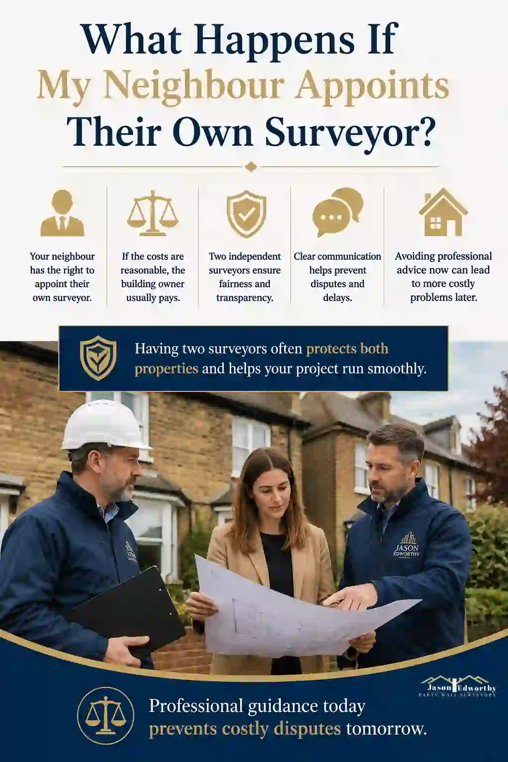 What Happens If My Neighbour Appoints Their Own Surveyor Heysham?
