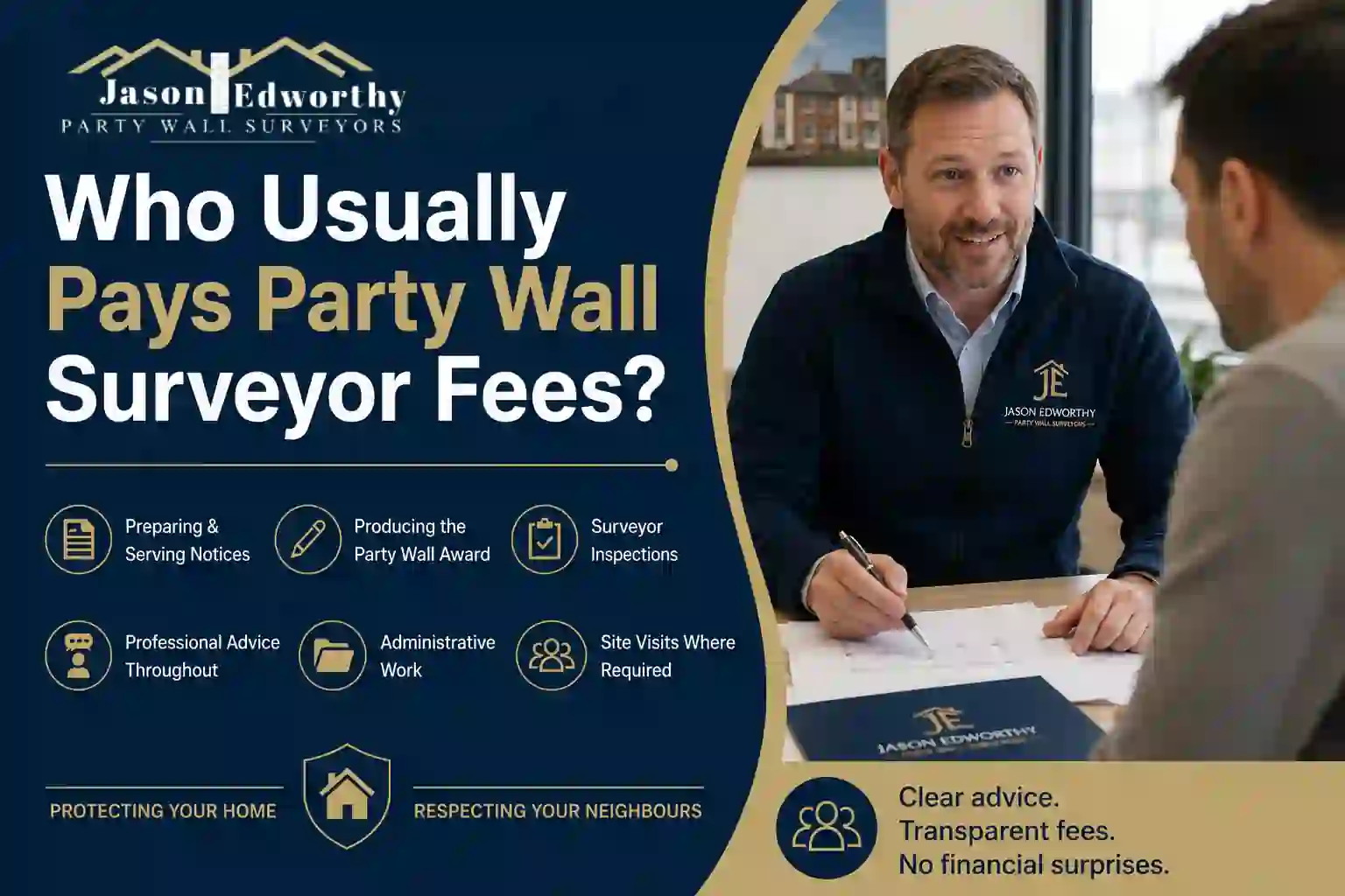 Who Usually Pays Party Wall Surveyor Fees Heysham?